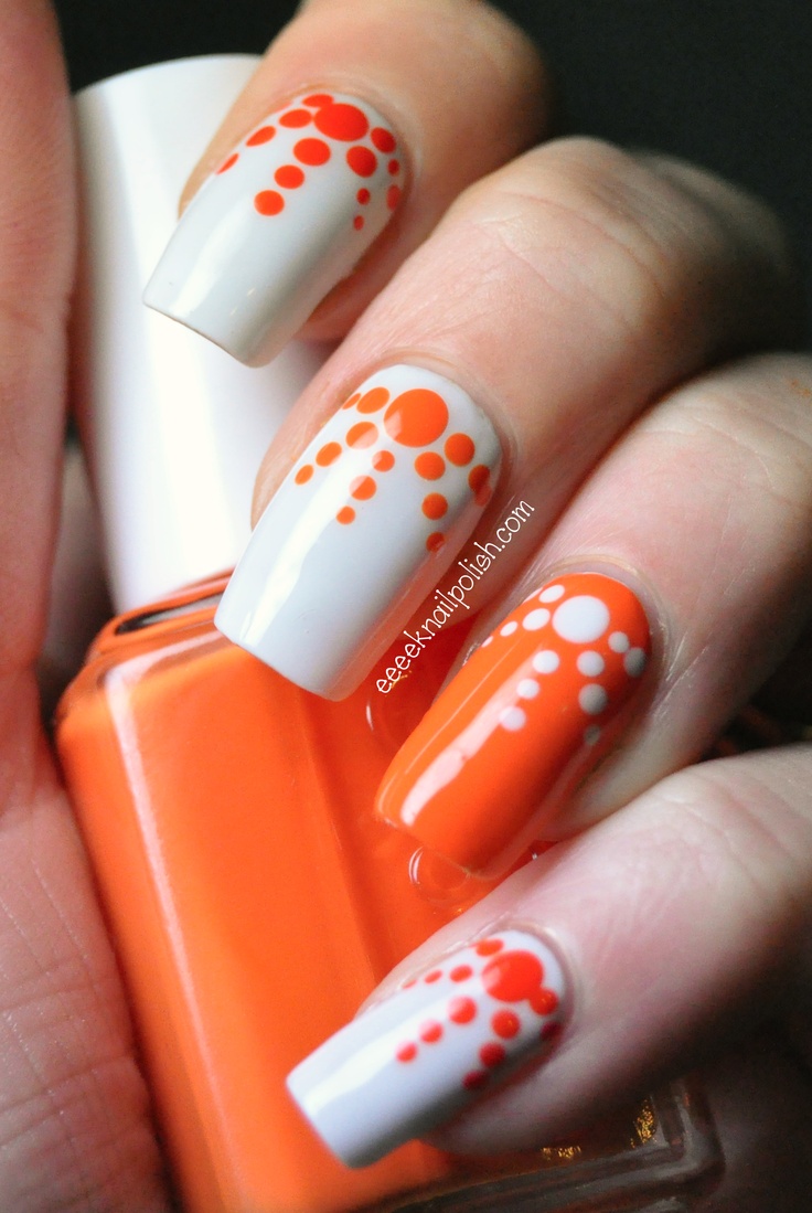 10 Neon Orange Nail looks to try this Summer 